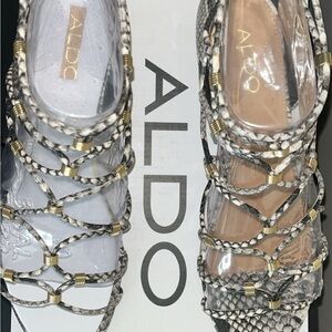 Aldo Snakeskin Sandals